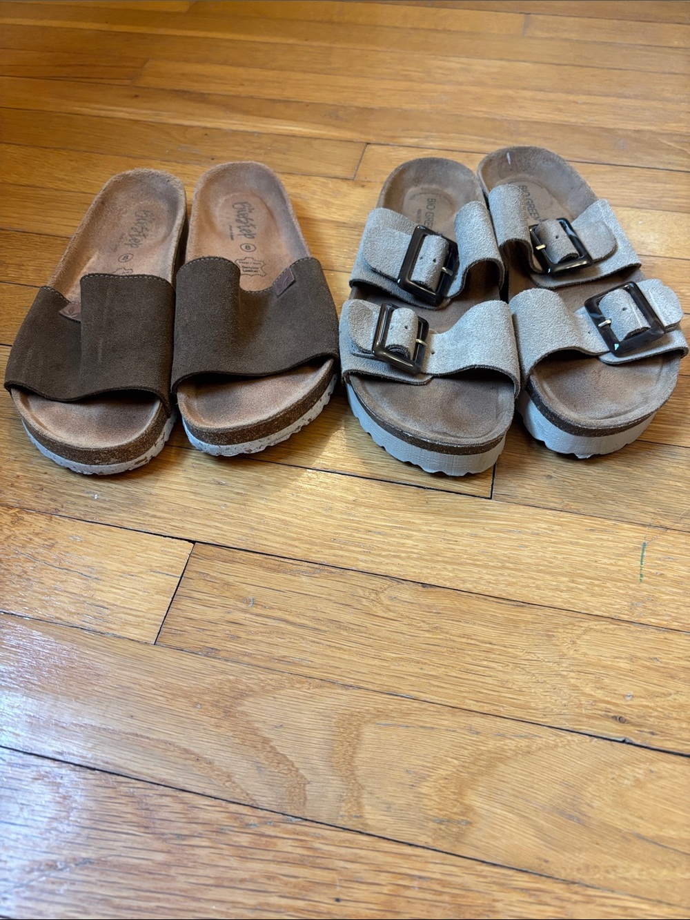 Bundle Leather Sandals Bio Green & Bio Step - Picture 8 of 10